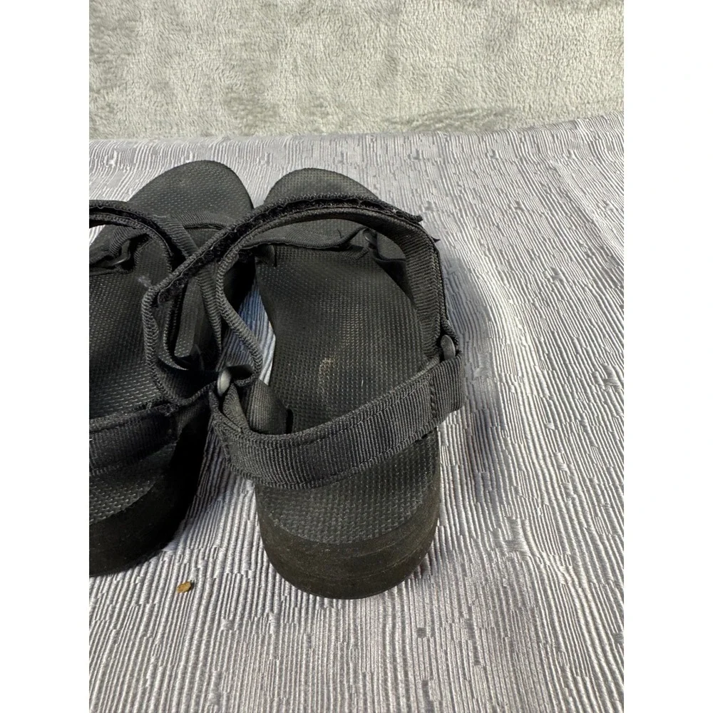 Teva Midform‎ Universal Black Platform Sandals Womens 10 F16019K
